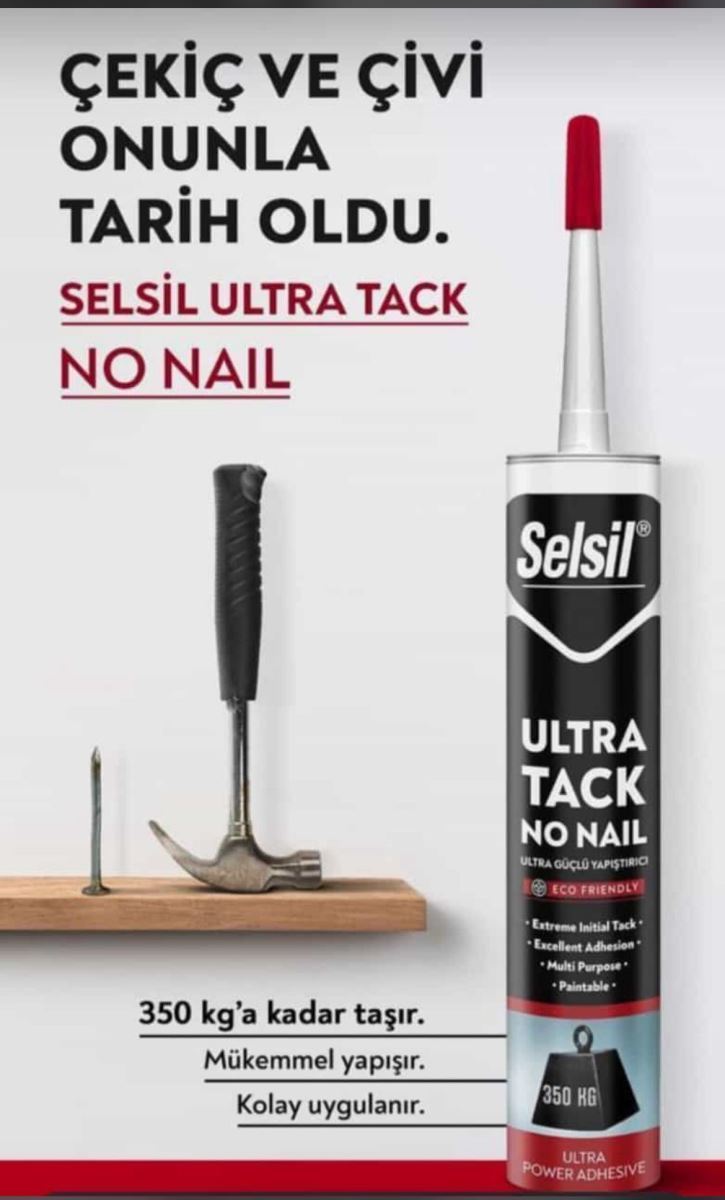 SELSİL ULTRA TACK KORNİŞ YAPIŞTIRICISI 290 ML